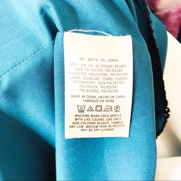 SOLD Anthropologie Moulinette Soeurs Teal Floral - Picture 10 of 12